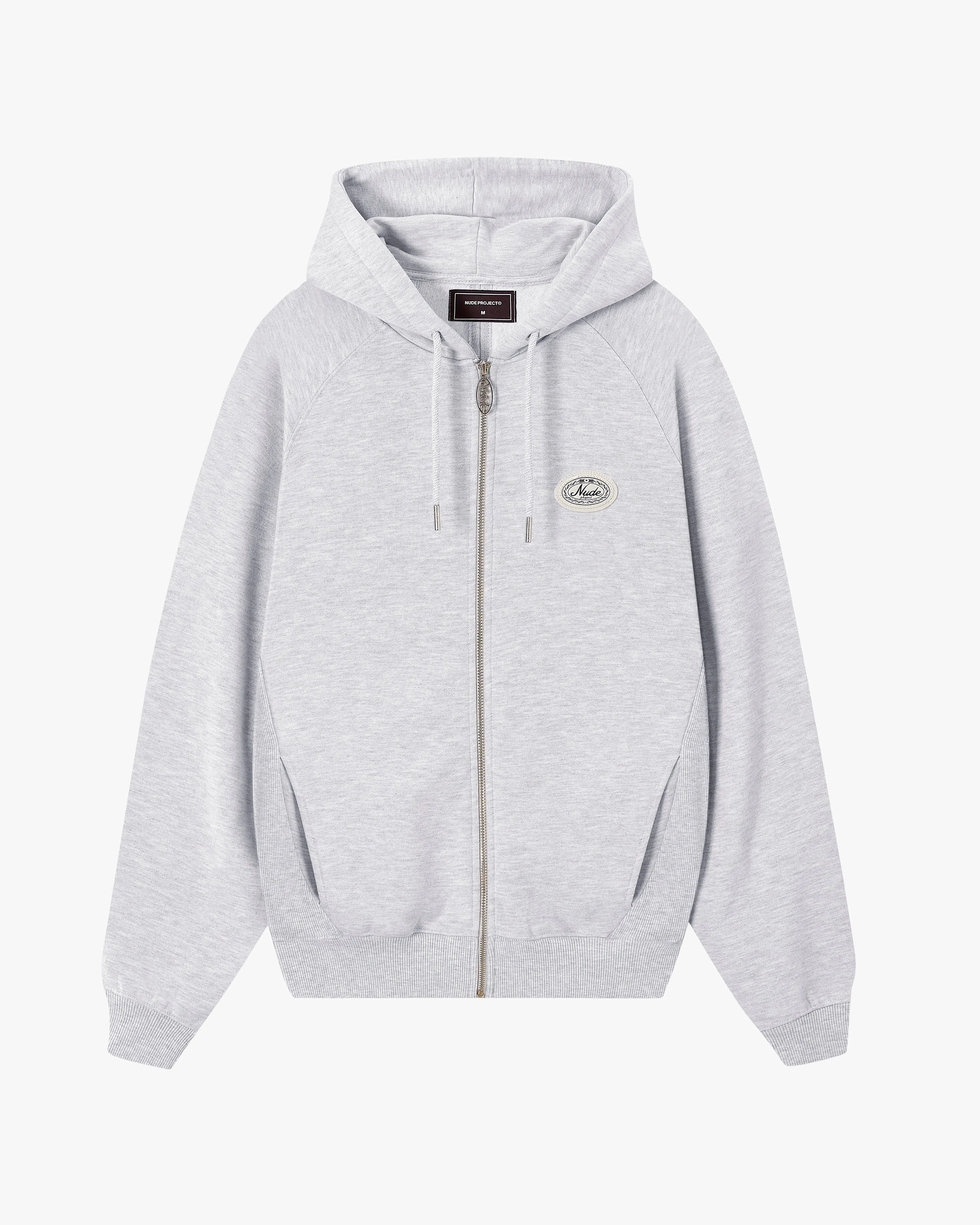 Essential Sporty Essentials Zip-Up Hoodie Grey Melange