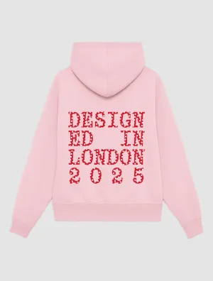 designed in london pink hoodie product tropical vibrancy