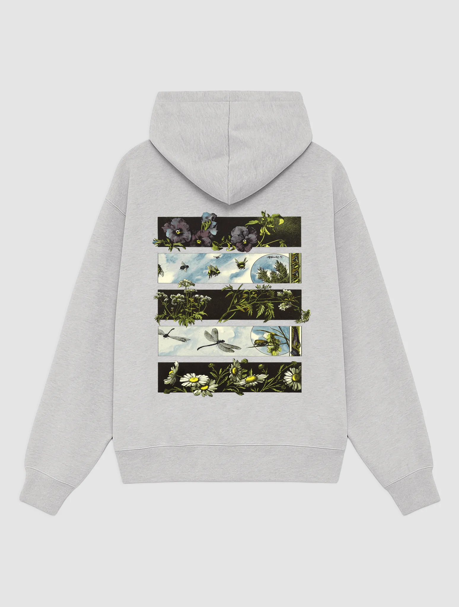 Cool Weather nature grey hoodie