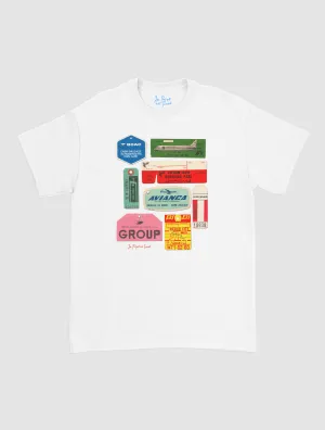 flights not feelings classic tee Roomy Design Trendy Fabric