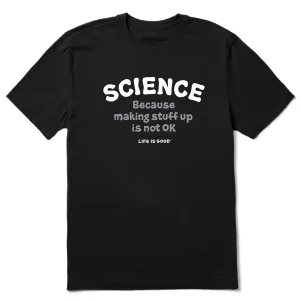 Easy Look Men's Science Because Short Sleeve Tee