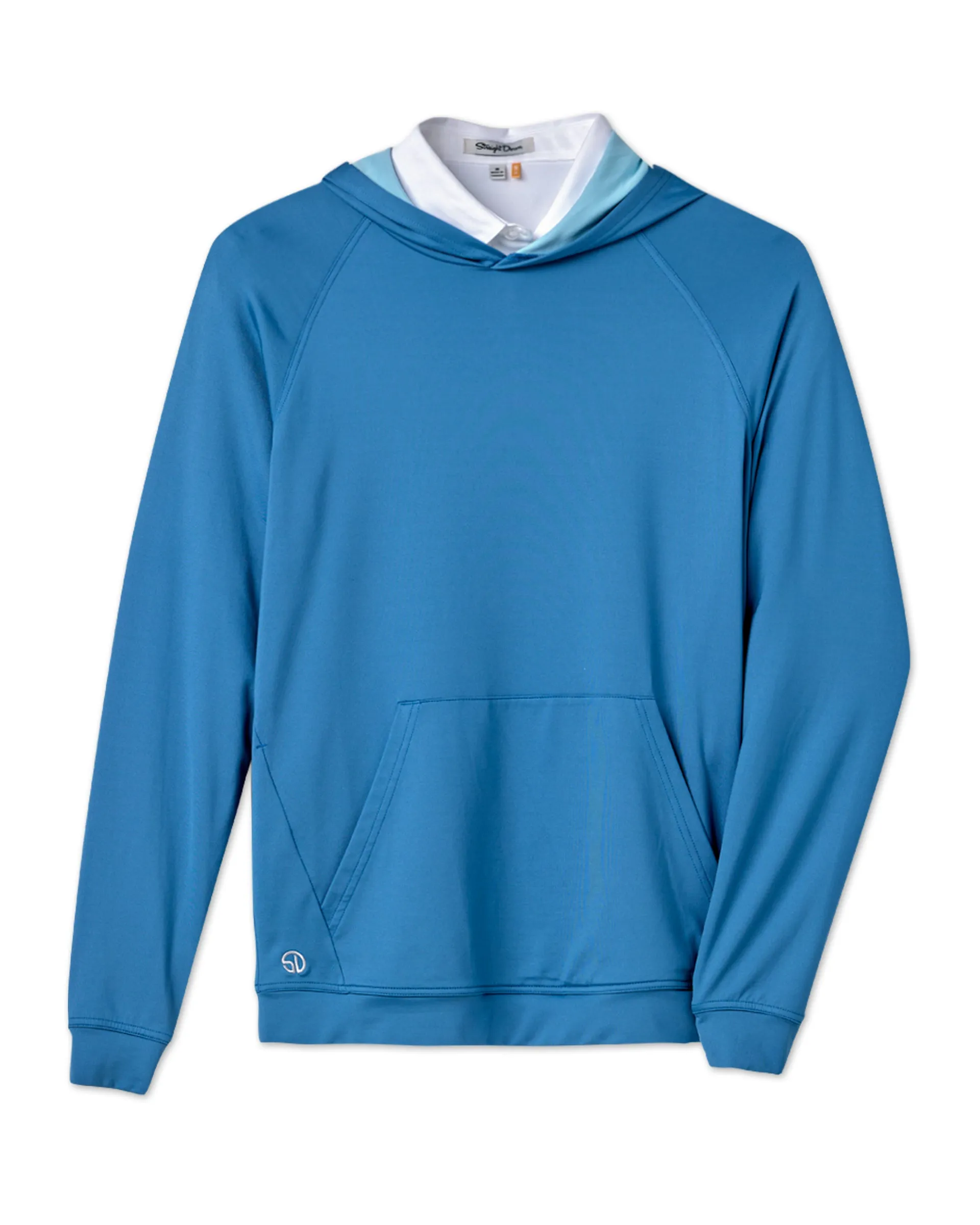 Earthy Tones ring accents MacKenzie Hoodie - Petrol