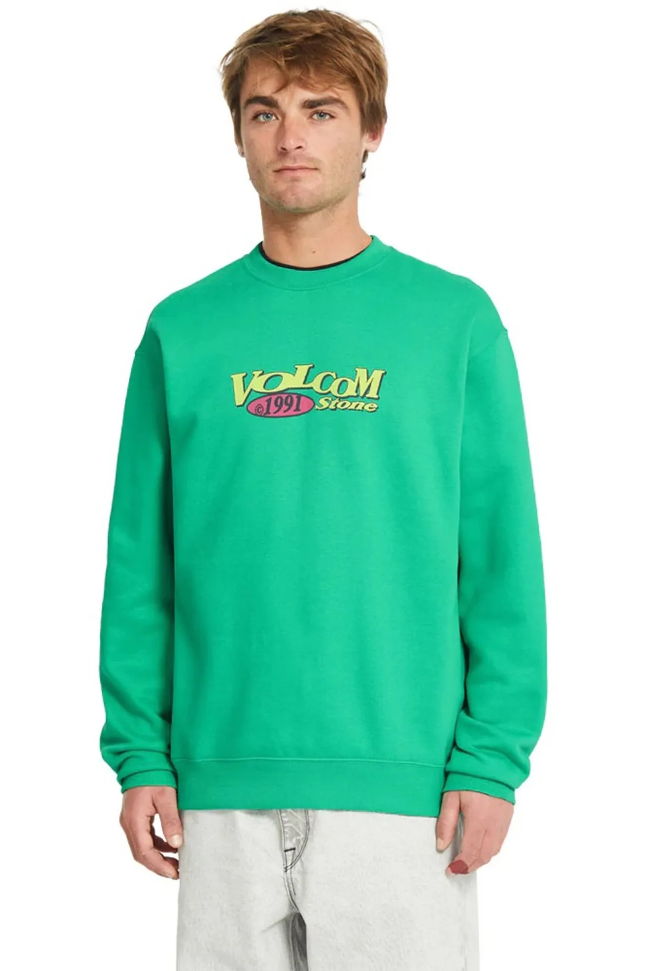 Layered Travel Active Watanite Crew Mint