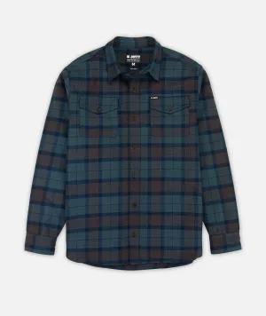 long sleeved Breaker Flannel - Navy