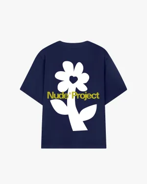 Sunny Tee Navy UV Protective Fabric
