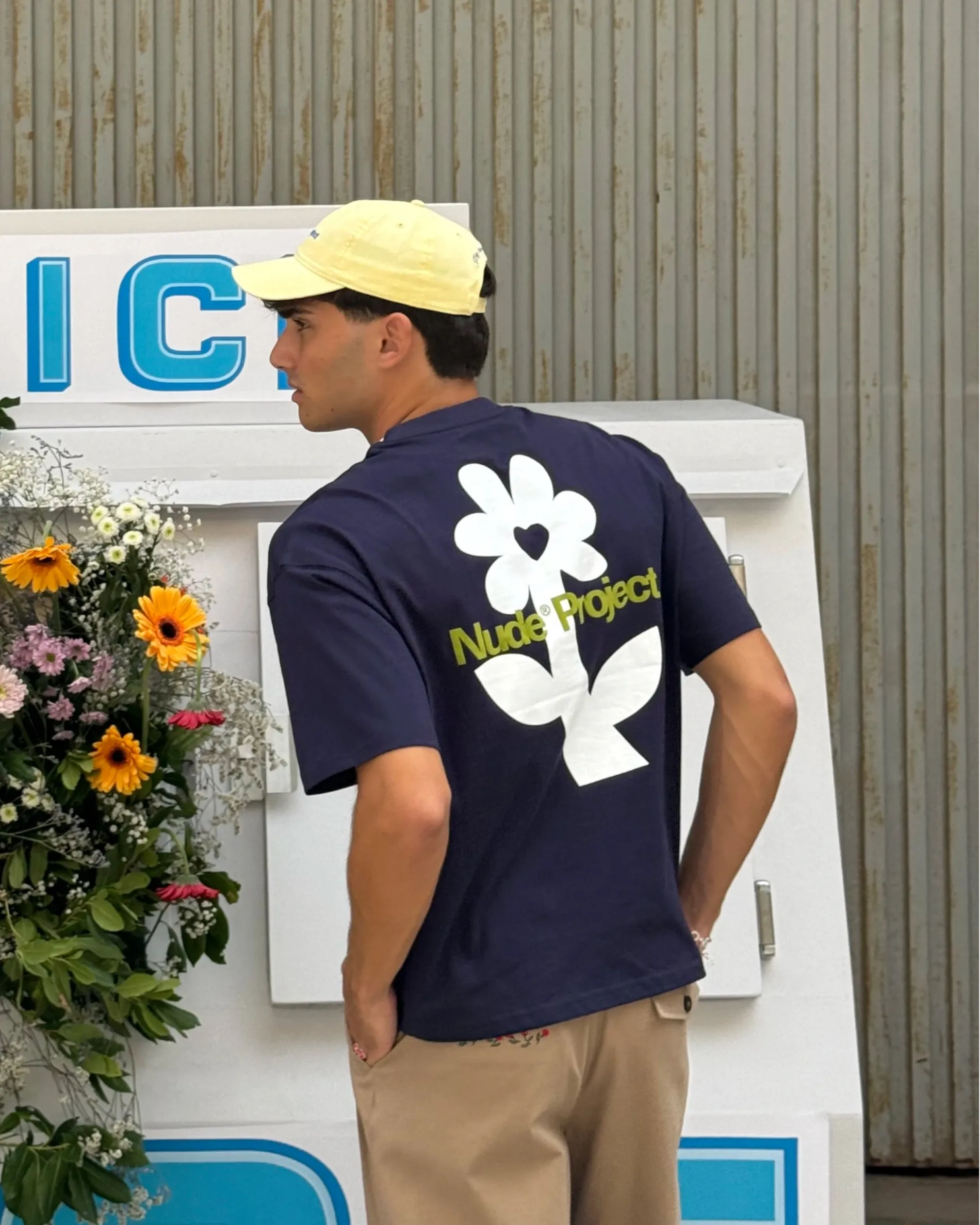 Sunny Tee Navy Street Smart Cozy Touch