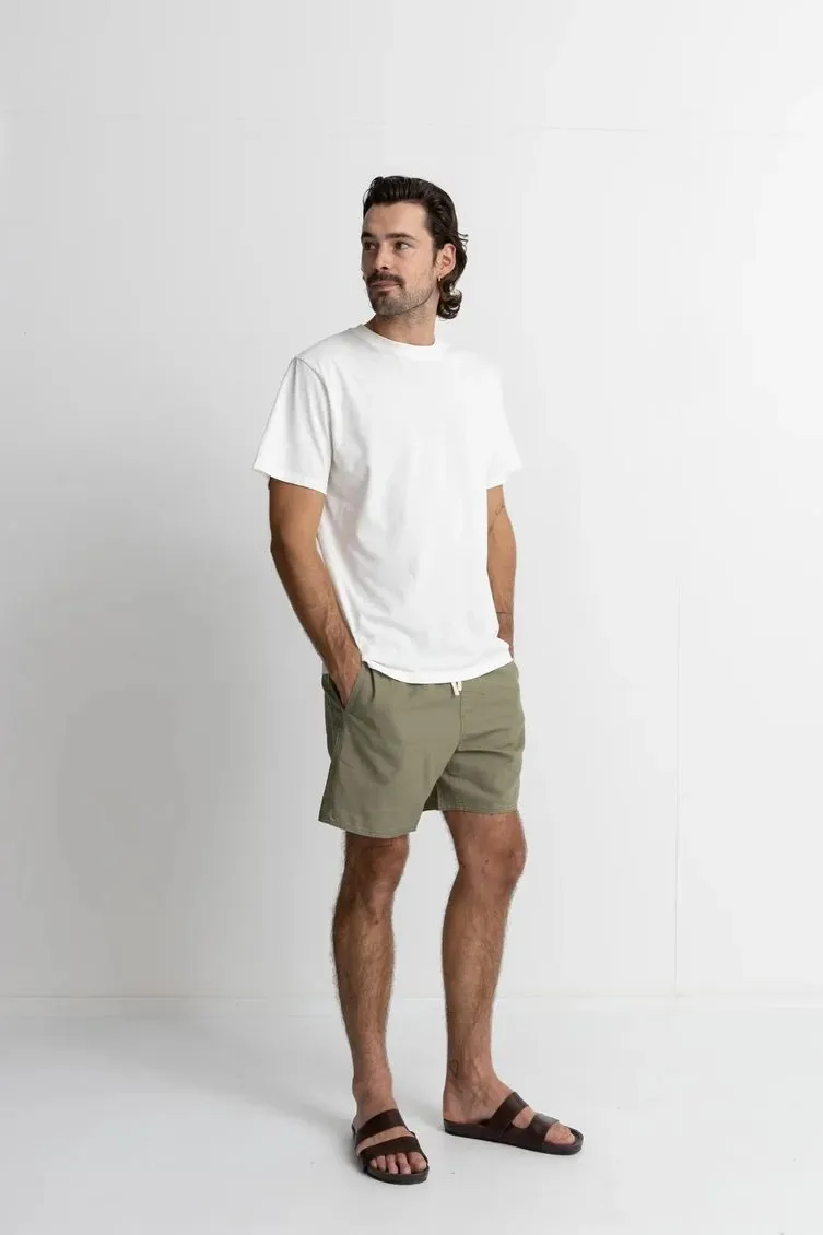 Reflective details Classic Linen Jam Olive