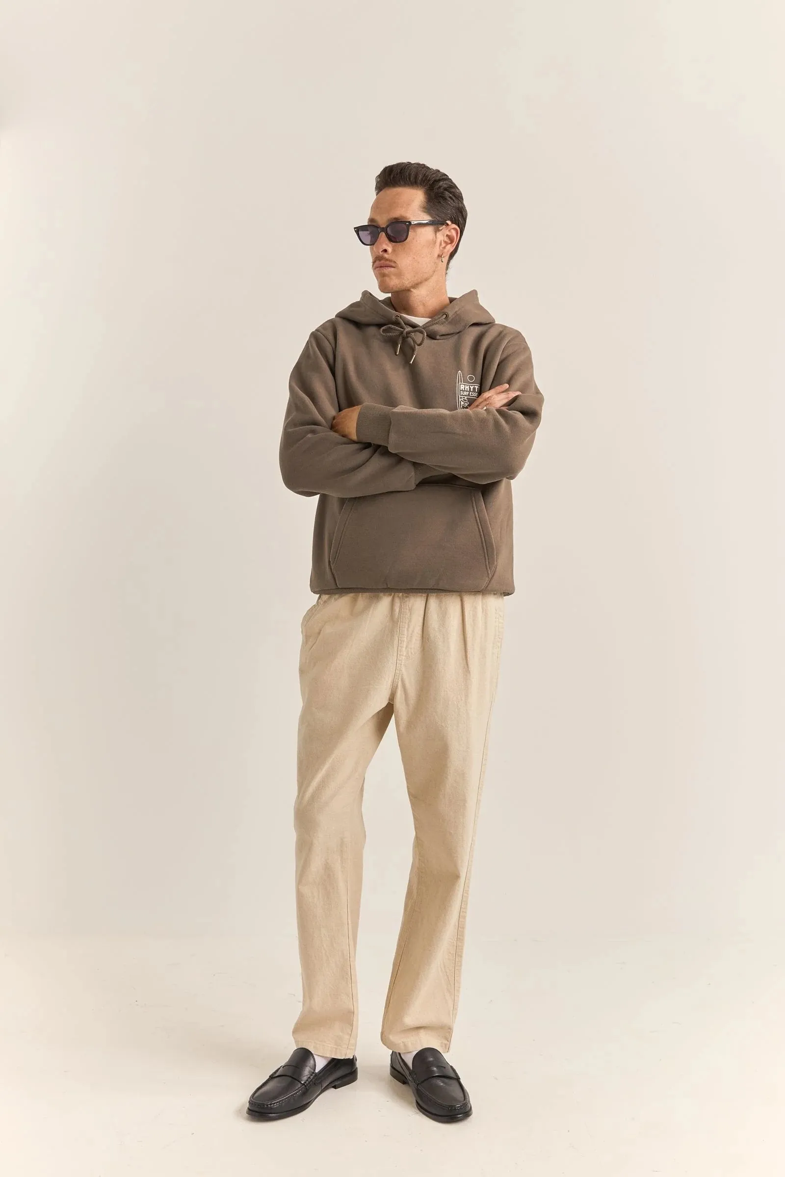 Chilly Layering Core Fit Design Linen Jam Pant Bone