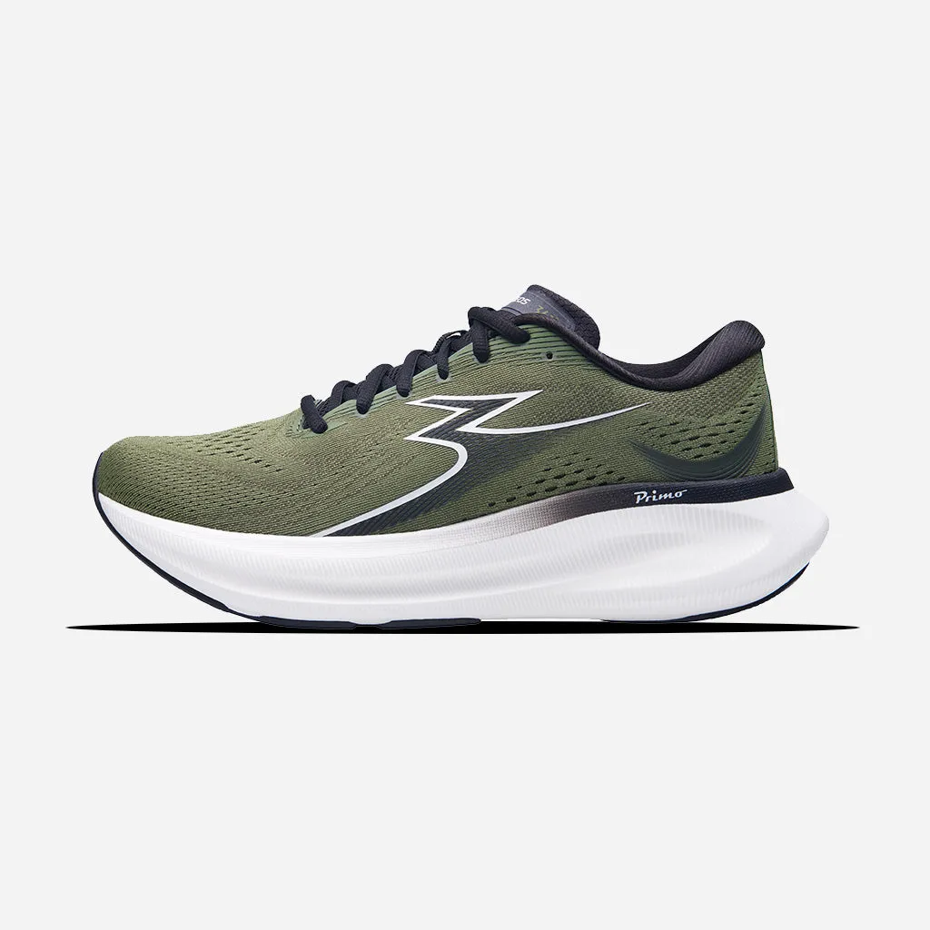 361-ELEOS: Olive/White Motion Contour Footbed