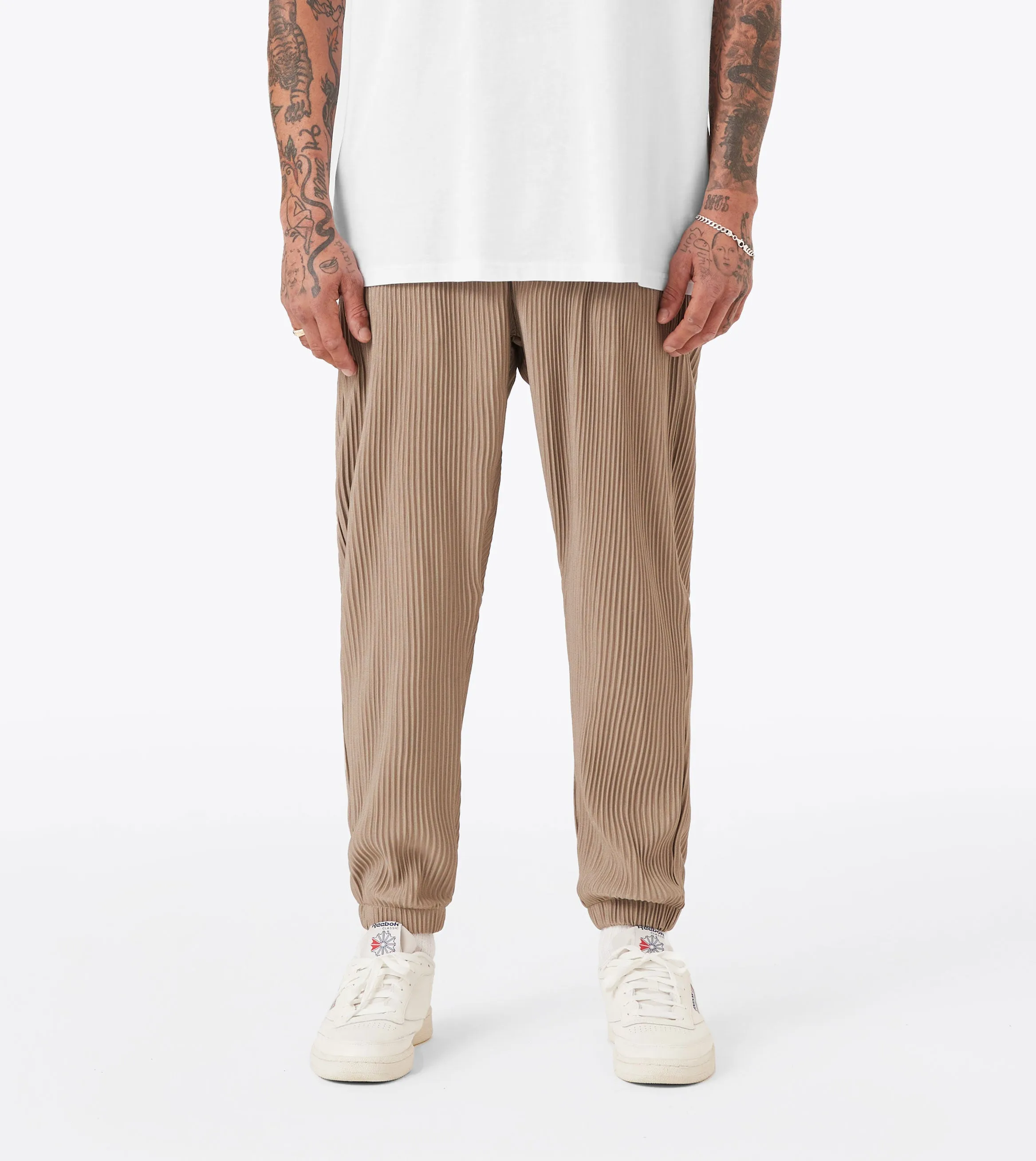 Functional Layer Secure Waistband Sureshot Pleated Jogger Khaki