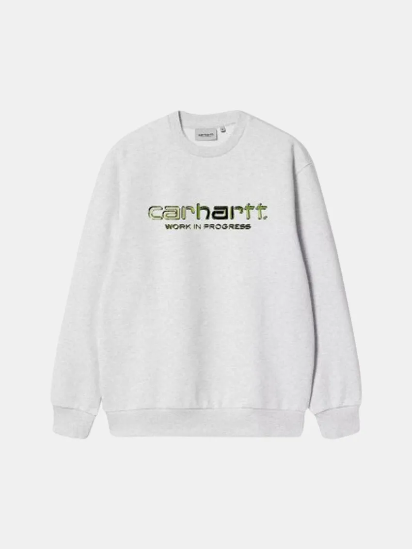 Versatile Piece Neutral palette Solar Chrome Sweatshirt Ash Heather