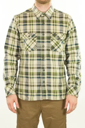 Soft and breathable Prairie Heavyweight Tartan Twill Work Shirt with LF Buttons