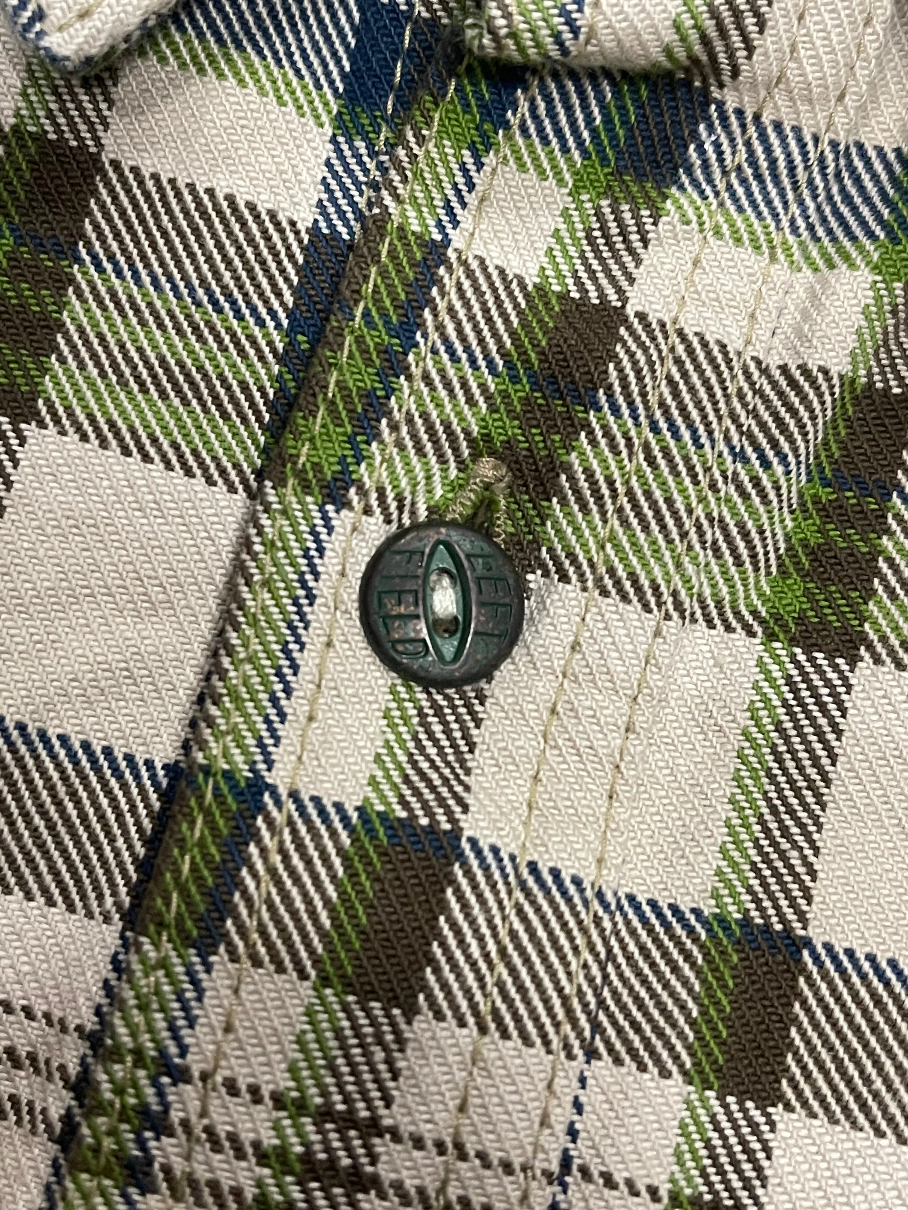 Prairie Heavyweight Tartan Twill Work Shirt with LF Buttons Adjustable Fit Active Wear