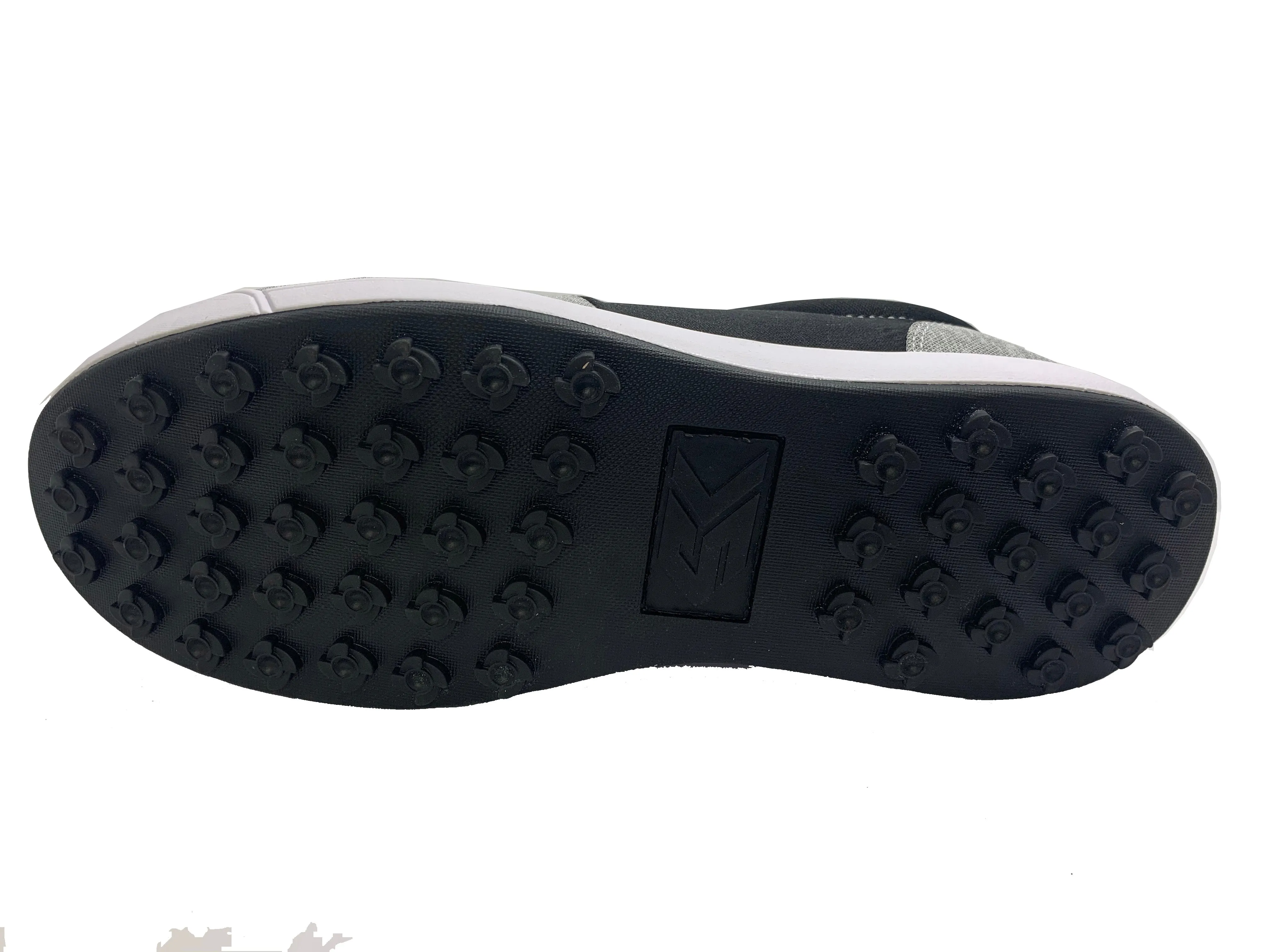 Elastic laces wet conditions SK??NI Men's Golf Shoe - Grey/Black