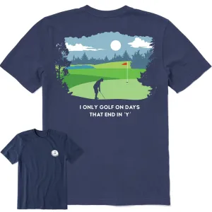 Versatile Outfit Men's Golf Every Day Short Sleeve Tee