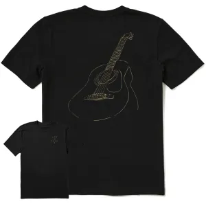 Men's Guitar Short Sleeve Tee Adaptable