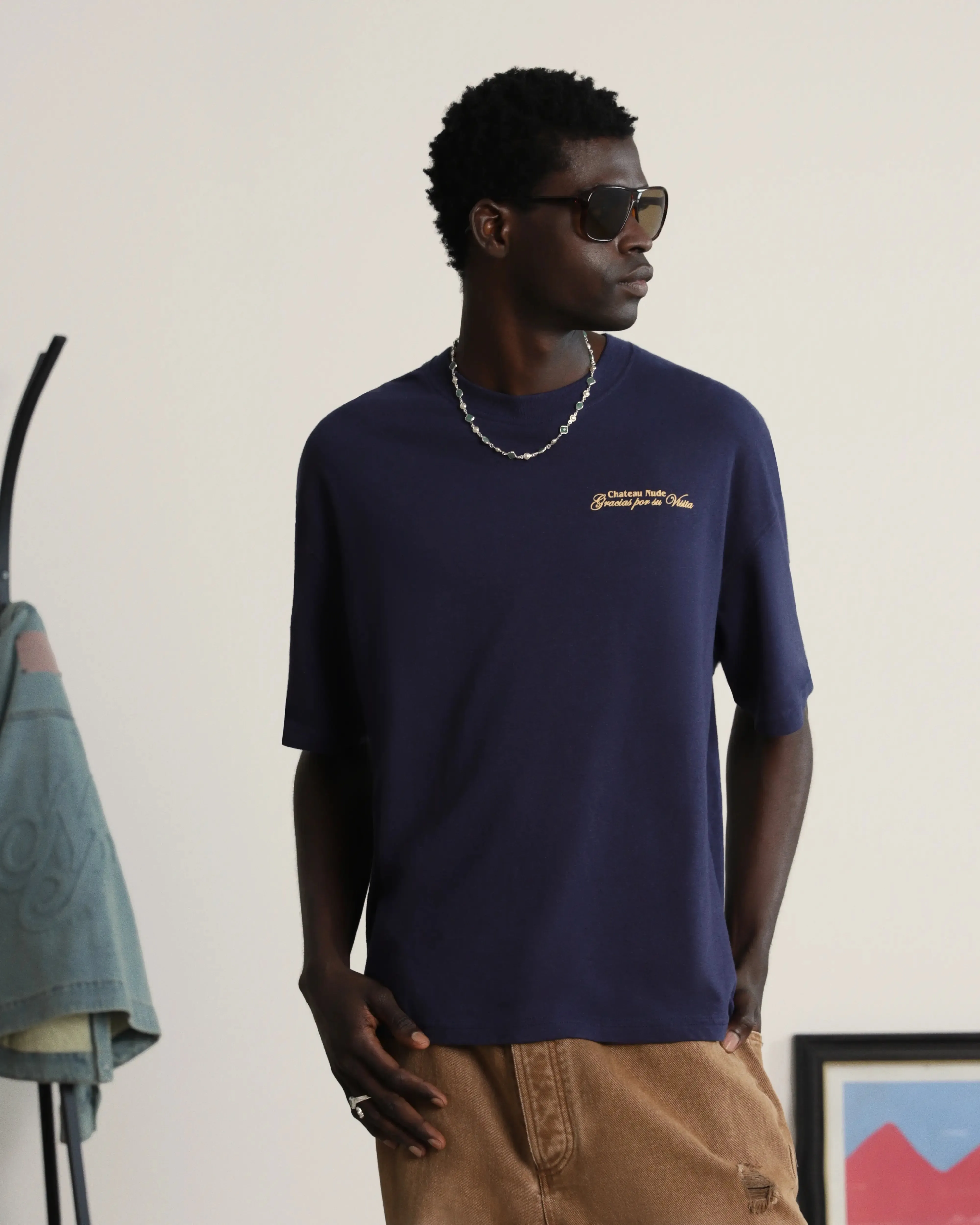 Chateau Tee Navy Perfect Layer