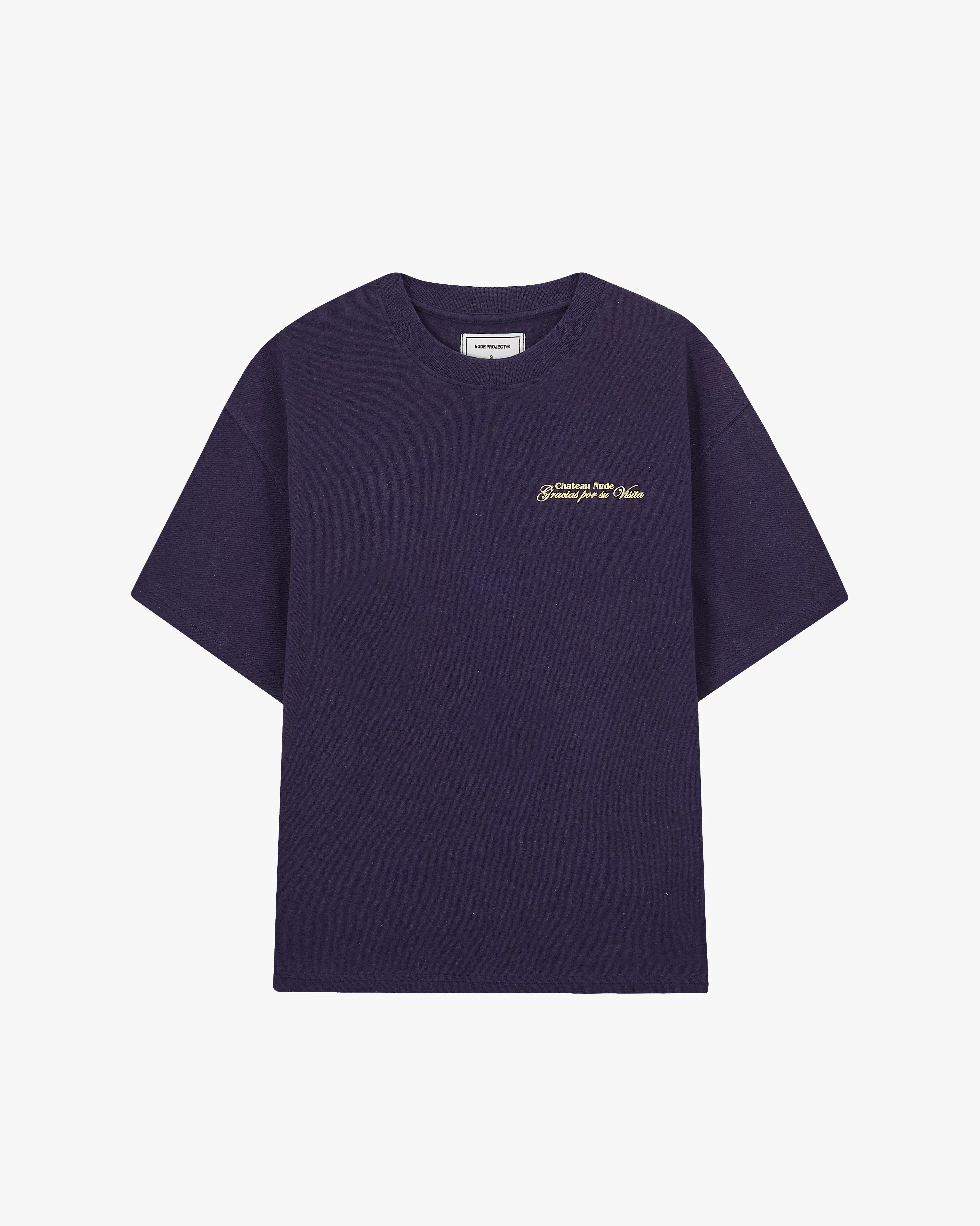 short sleeved Wrinkle Resistant Chateau Tee Navy