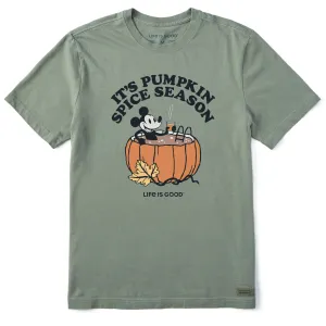 Layering Options Minimal Layers Men's Pumpkin Spice Season Willie Short Sleeve Crusher Tee