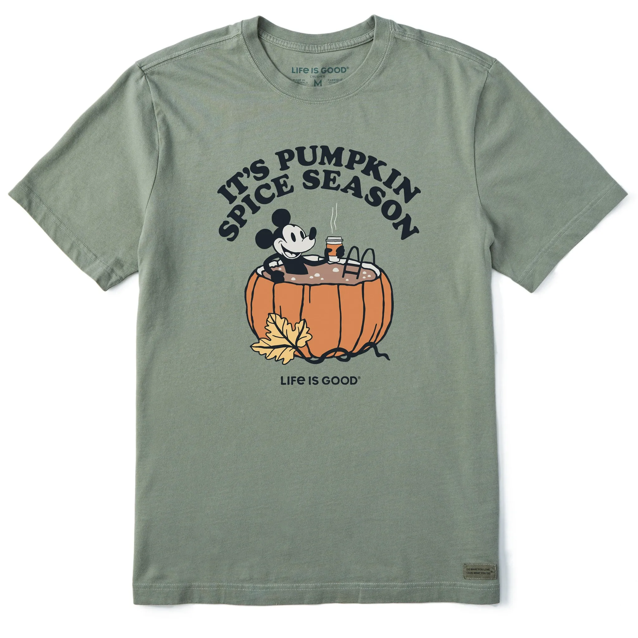Layering Options Minimal Layers Men's Pumpkin Spice Season Willie Short Sleeve Crusher Tee