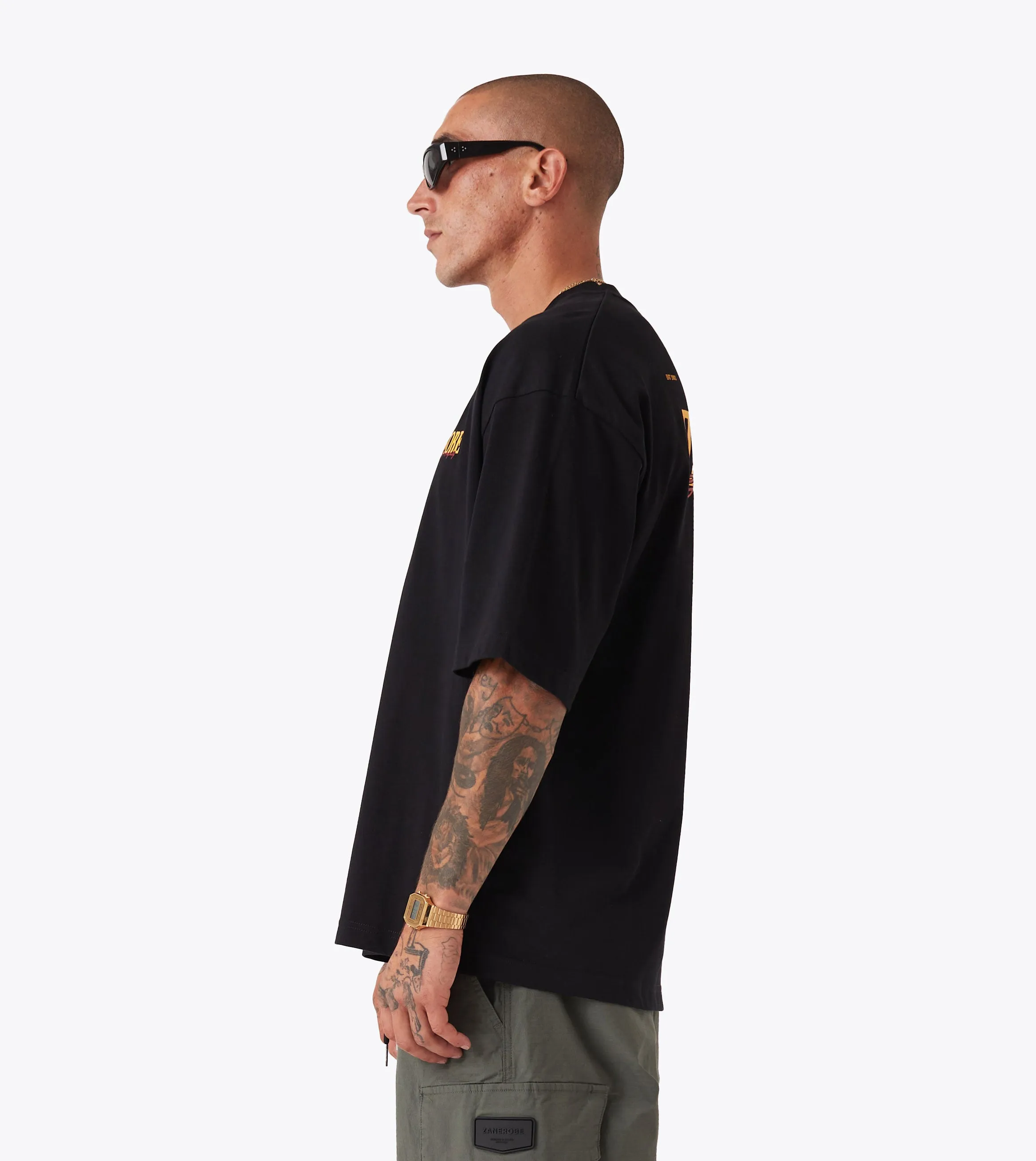Ultra Soft Finish Portfolio Flow Tee Black