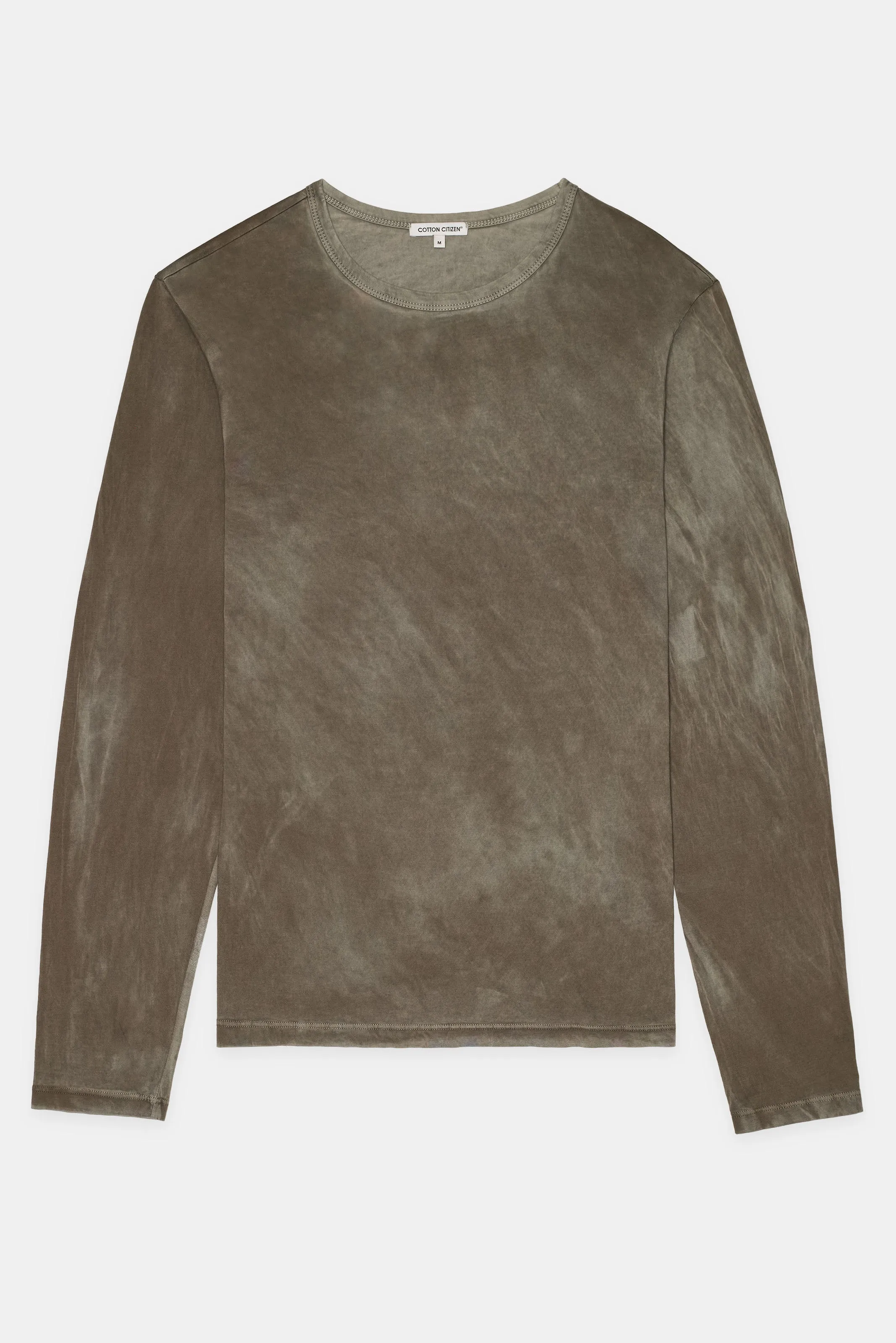 Classic Trend Look Casual Flex Classic Crew Long Sleeve Shirt