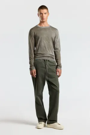 Classic Crew Long Sleeve Shirt Durable Color Retention