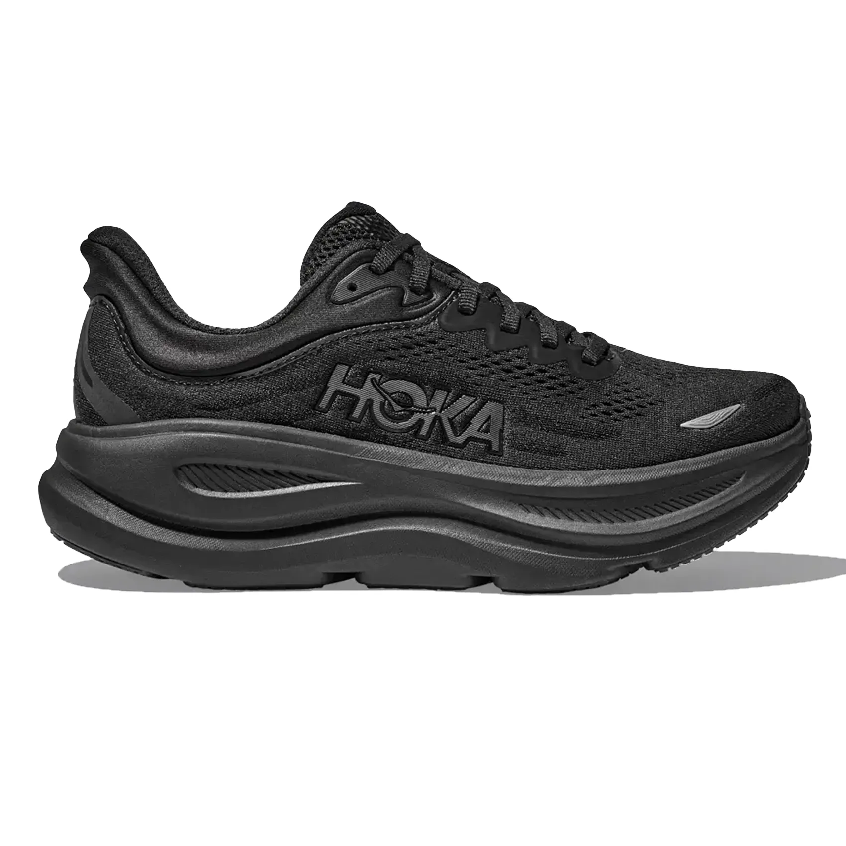 Mens HOKA Bondi 9 (Wide) water - repellent - upper shoes Torsion Resistance