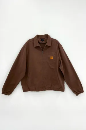 Convertible Sleeves Union Relaxed Harrington Jacket Pinecone Brown