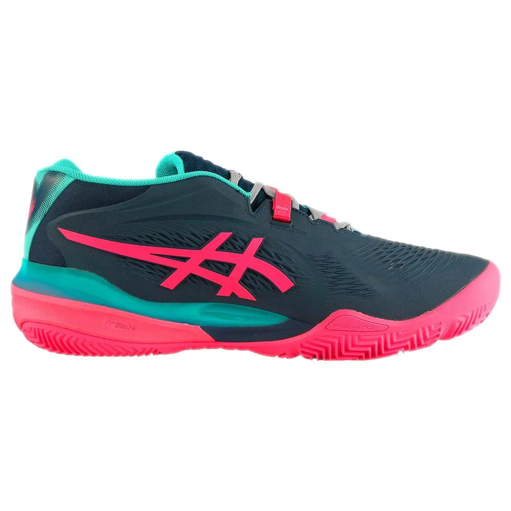 Asics Men's Gel-Resolution X - Padel - Mako Blue/Hot Pink Anti   Fatigue Modern Design