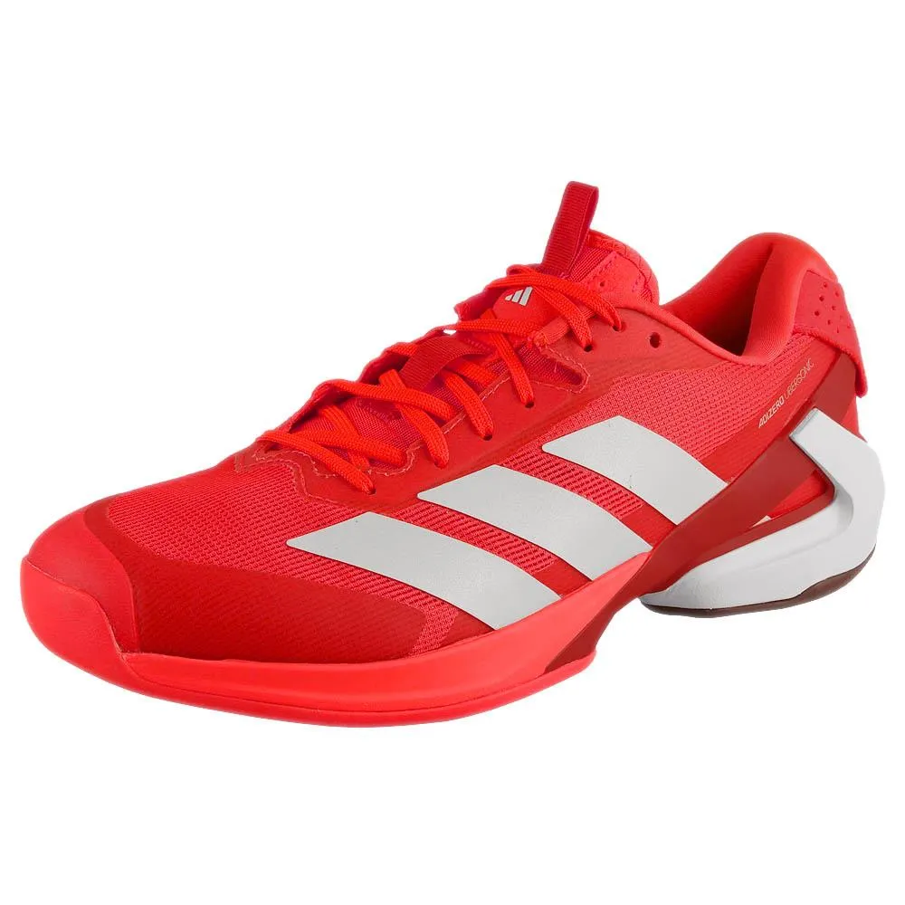 Shock Resistant Energy return adidas Men's adizero Ubersonic 5 - Lucid Red/Aurora Ruby