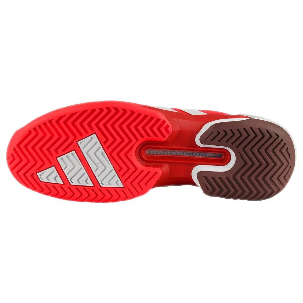 Anti   Odor adidas Men's adizero Ubersonic 5 - Lucid Red/Aurora Ruby