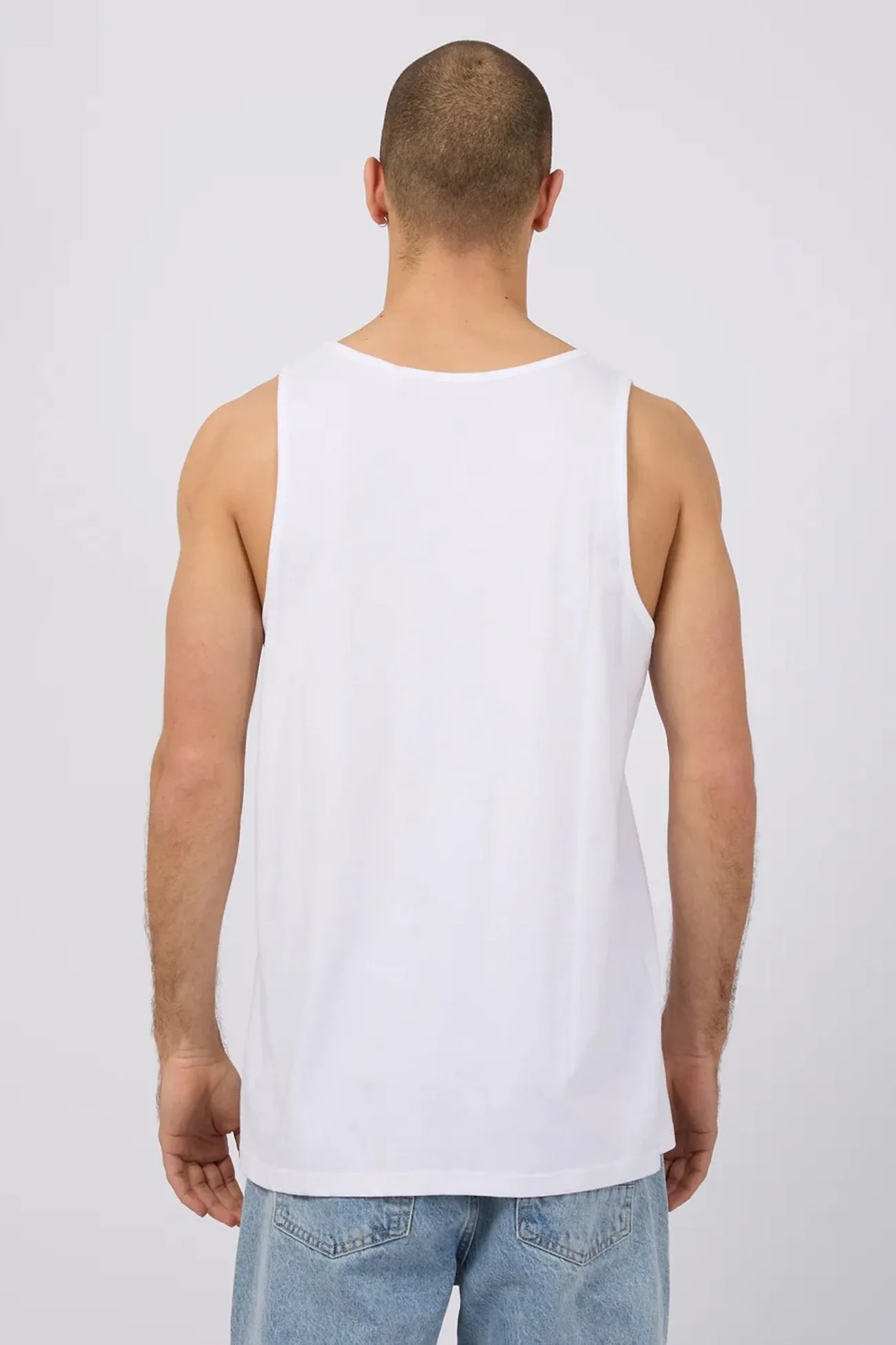 Move Fast athletic shoes Classic Singlet White