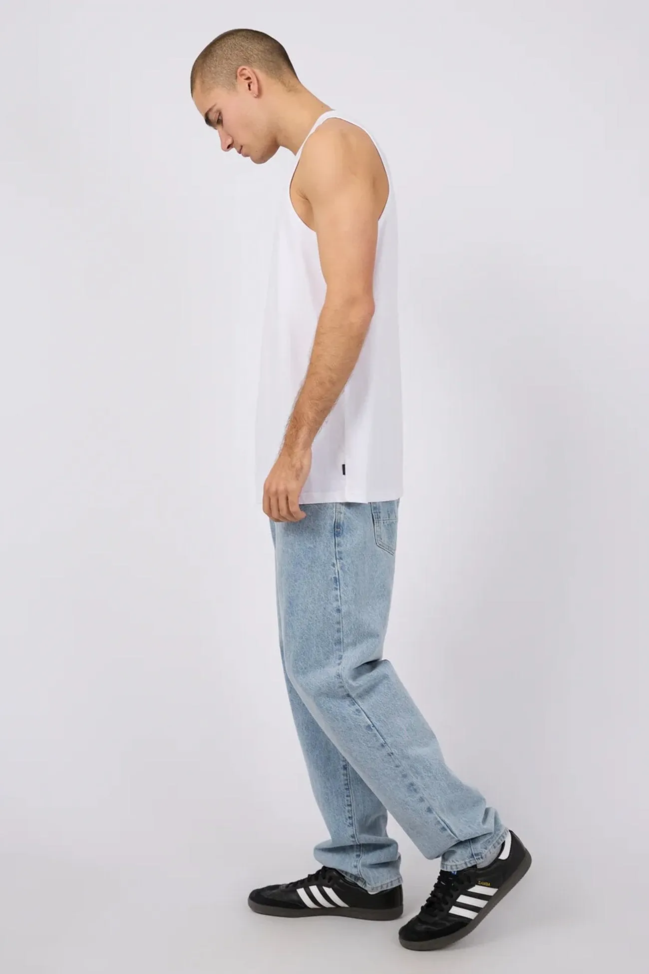 Zero Core Luxury Touch Classic Singlet White