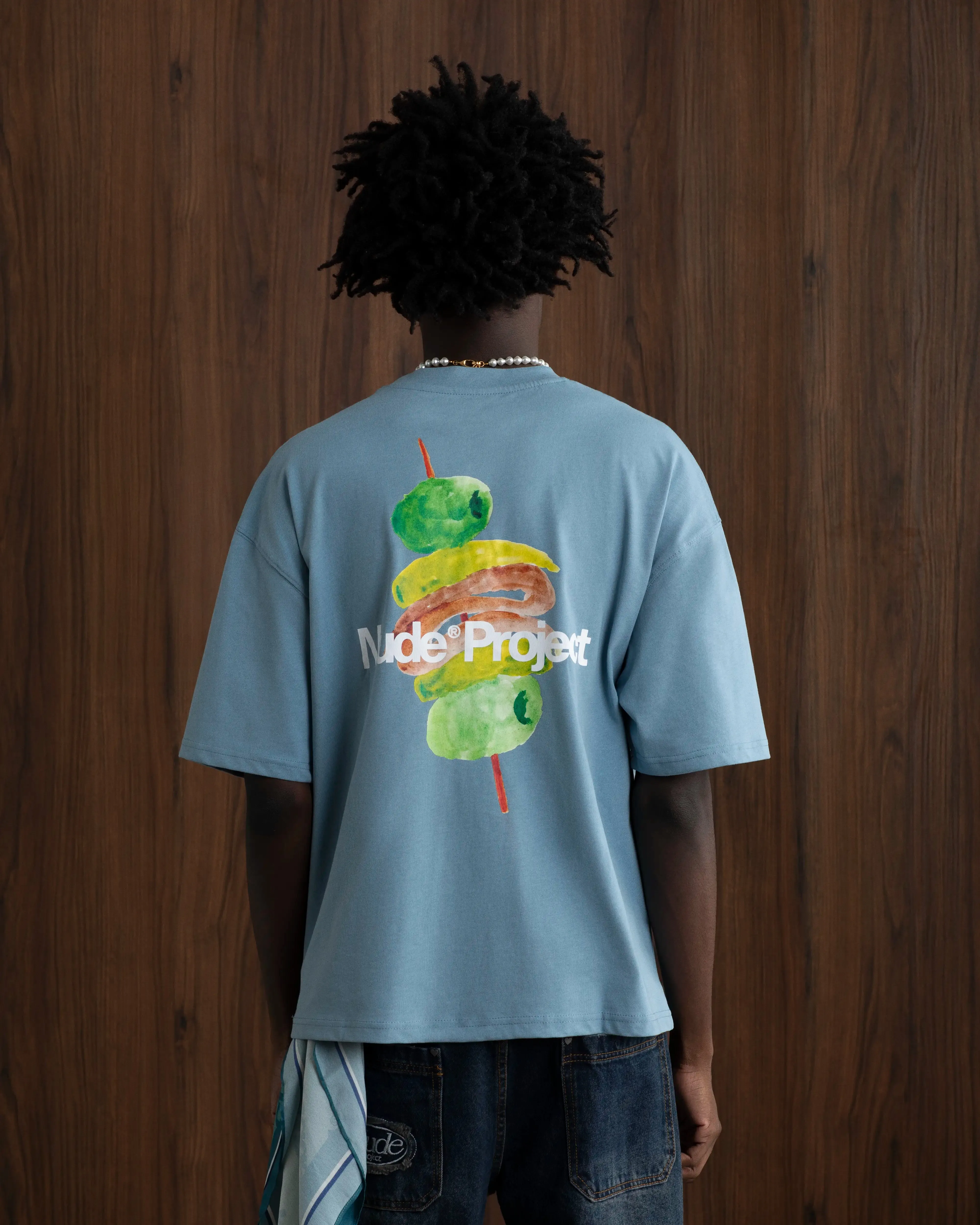 Day-to-Night Look Breathable Look Gilda Tee Blue