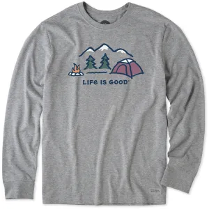 Men's Winter Campscape Long Sleeve Crusher Tee men's clothing Everyday Flex