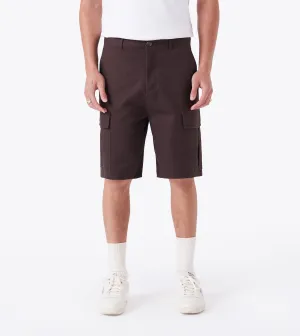 Box    Cargo Short Dk Choc Wide Leg Silhouette athletic clothing