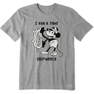 Men's Willie Tight Shipwreck Short Sleeve Tee Easy Comfort Effortless Look