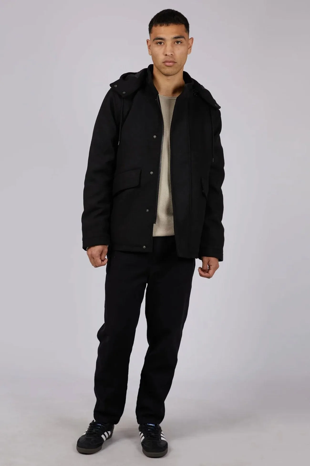 Chase Jacket Black Eco Friendly Recycled Material Taped Seam Technology