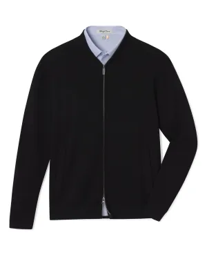 Sarazen Knit Bomber - Black Compact Layer