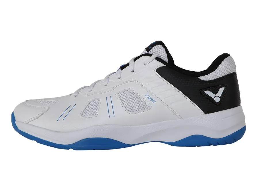 Victor A220-A Unisex Badminton Shoes (White) Easy Tie