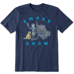 Feminine Fit Chill Comfort Look Men's Tie Dye Jake Smokeshow Short Sleeve Tee