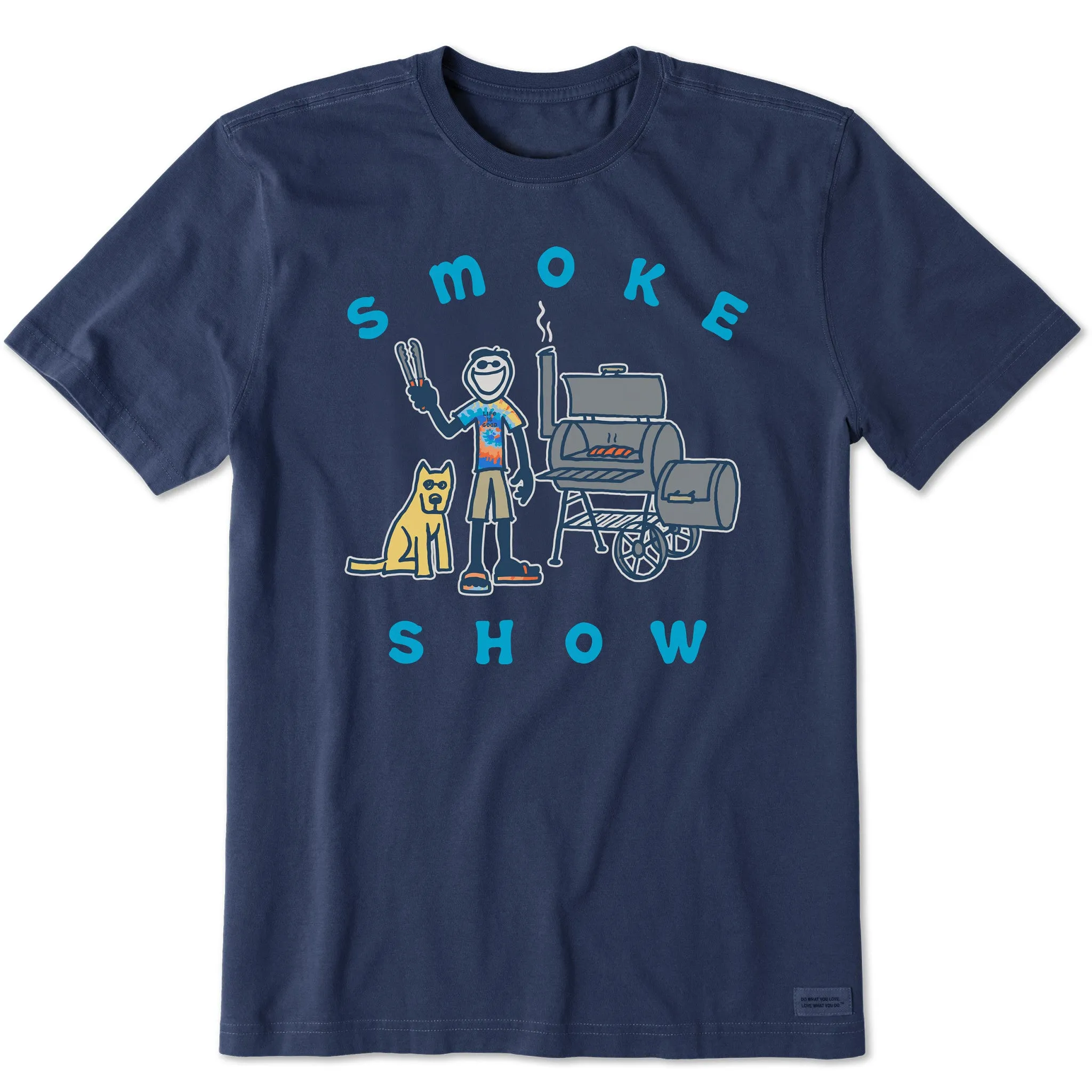 Holiday Outfit monochromatic Men's Tie Dye Jake Smokeshow Short Sleeve Tee