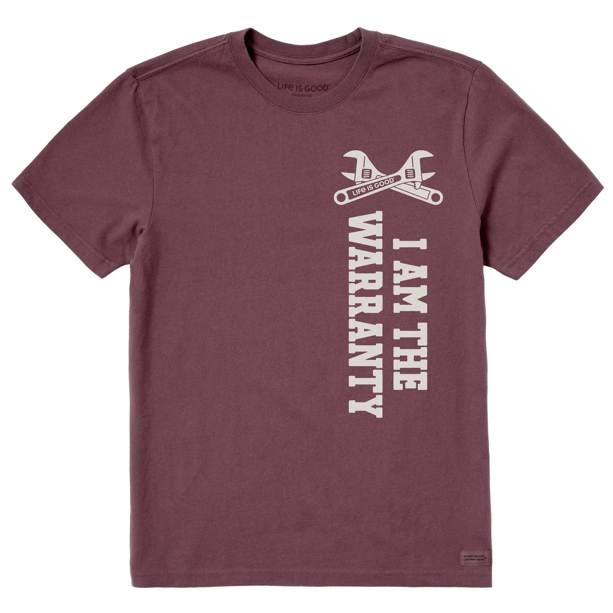 Casual Day Wear Men's Warranty Medleyer Short Sleeve Crusher Tee