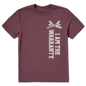 Men's Warranty Medleyer Short Sleeve Crusher Tee Travel Light Comfort Waist