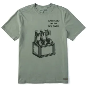 Layer Ready Men's Workin on My Six Pack Short Sleeve Tee
