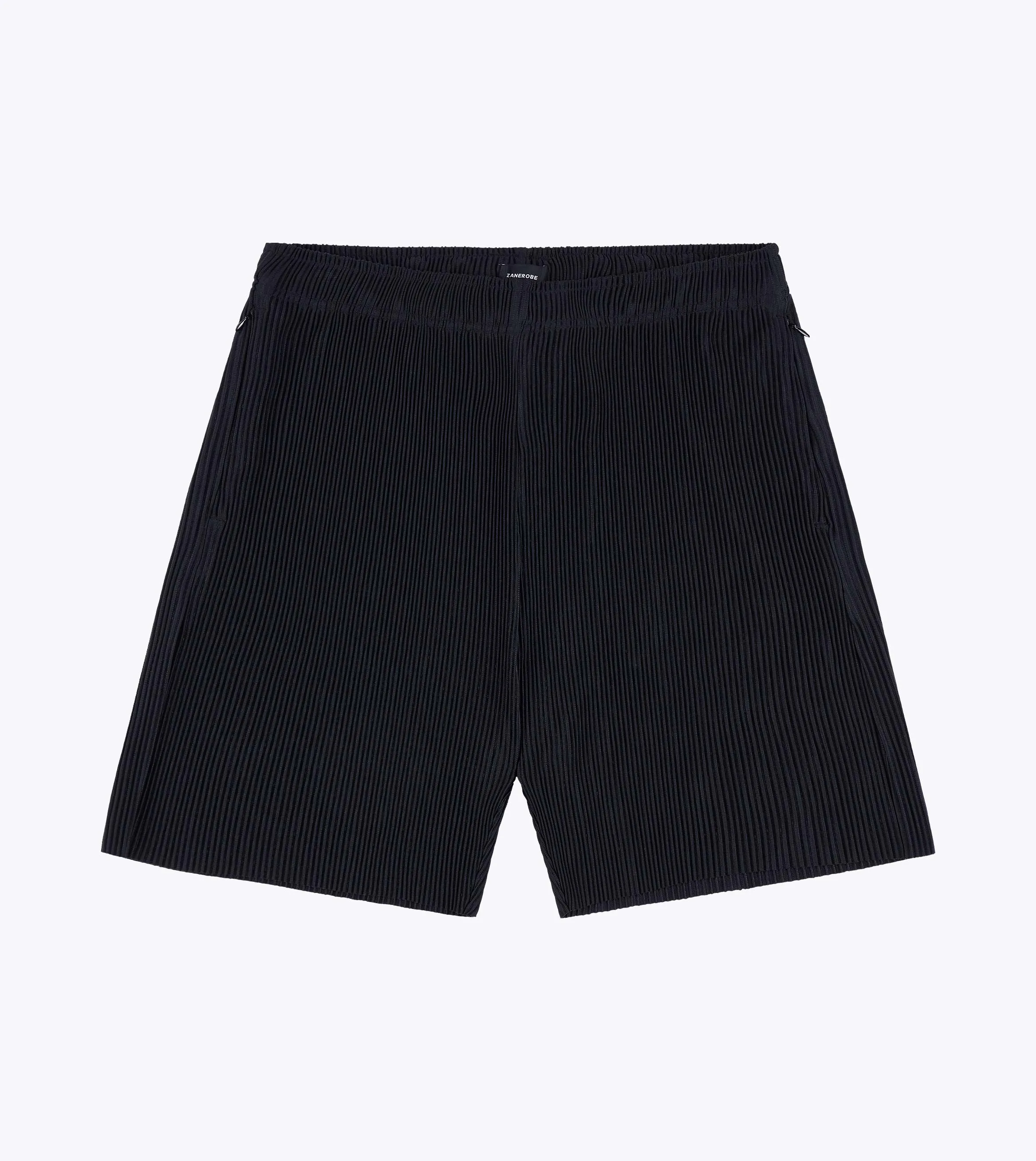 Pleated Short Black Waterproof Feature