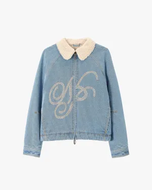 Denim Iconic Jacket Laser Cut Airflow Vents Heat Retention Lining