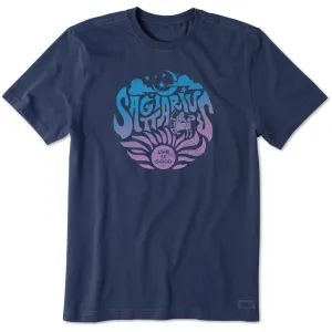 Complementary Colors Men's Sagittarius Zodiac Vibes Short Sleeve Crusher Tee