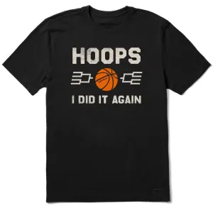 Chill Vibes Men's Hoops I Did It Again Short Sleeve Tee